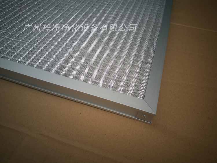 鋁網(wǎng)初效過濾器主要應(yīng)用于耐酸堿、耐高溫場所。