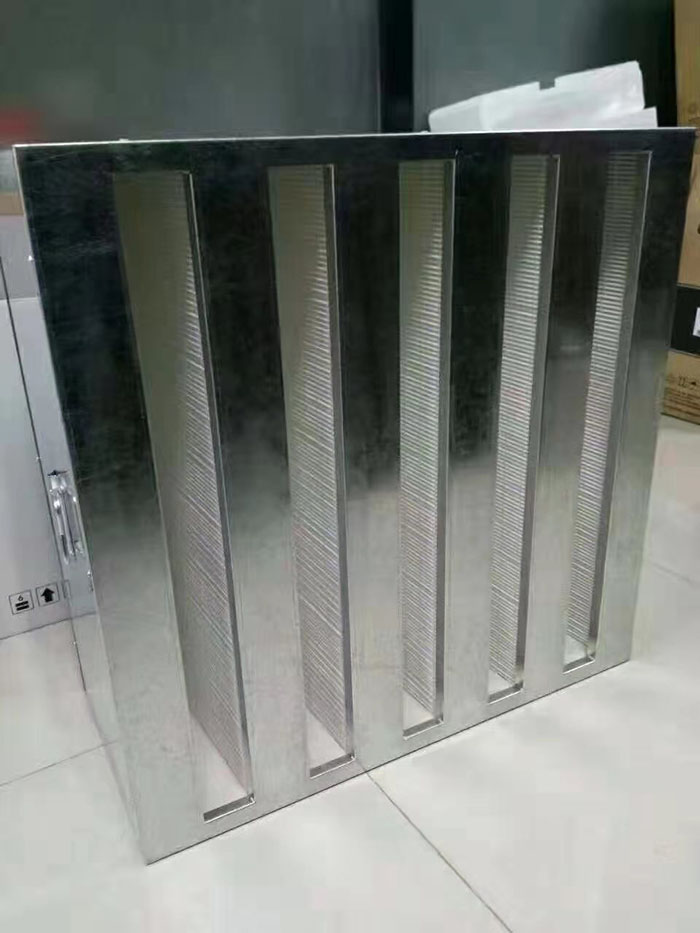 V型高效空氣過濾器又稱W型高效過濾器，箱式高效過濾器，W型V型組合式高效過濾器